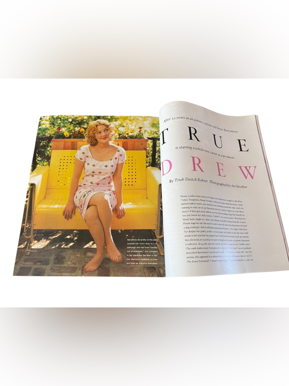 Vintage InStyle March 1999 Drew Barrymore Cover Lisa Kudrow Cruel Intentions - Picture 12 of 16